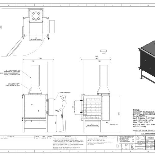 Gas Fired No 6 Kiln